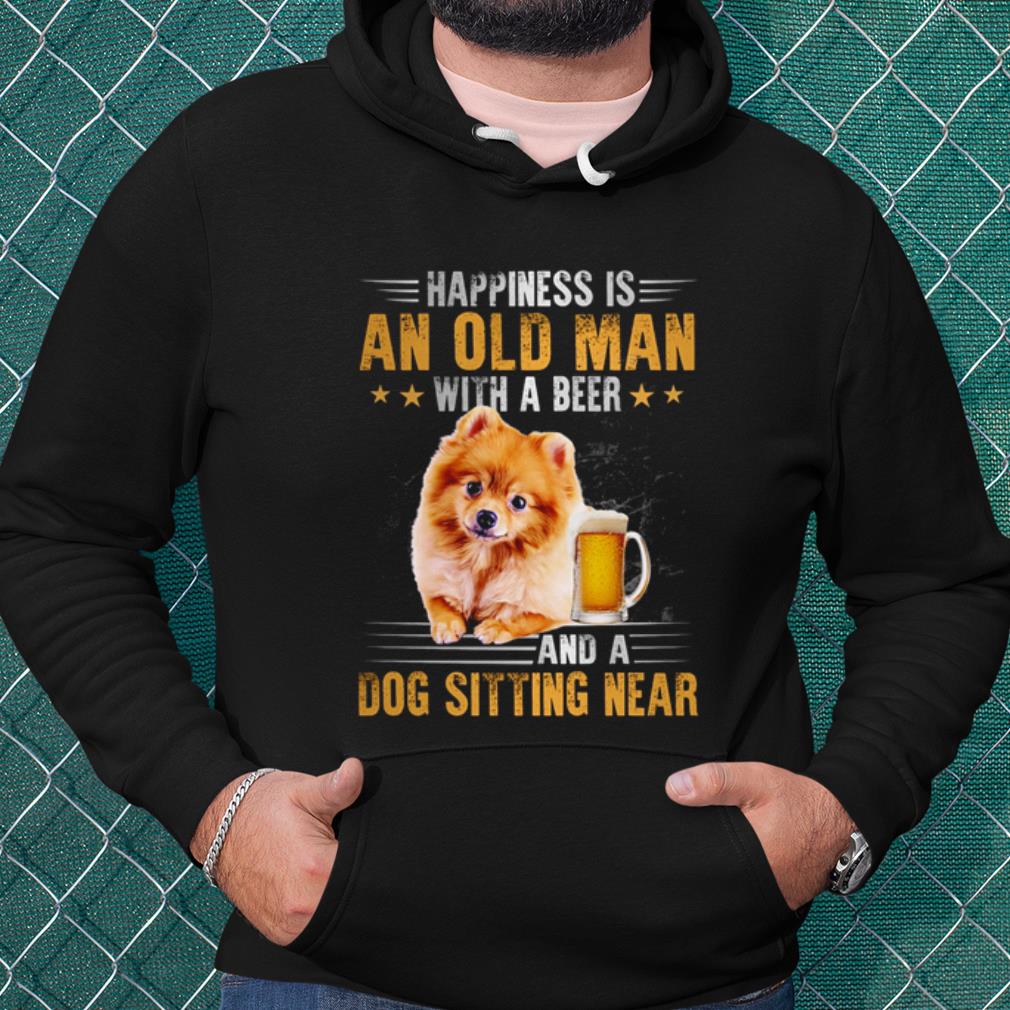 b4a94888 best pomeranian happiness is an old man with a beer and a dog sitting near shirt 4 - Best Pomeranian Happiness Is An Old Man With A Beer And A Dog Sitting Near shirt