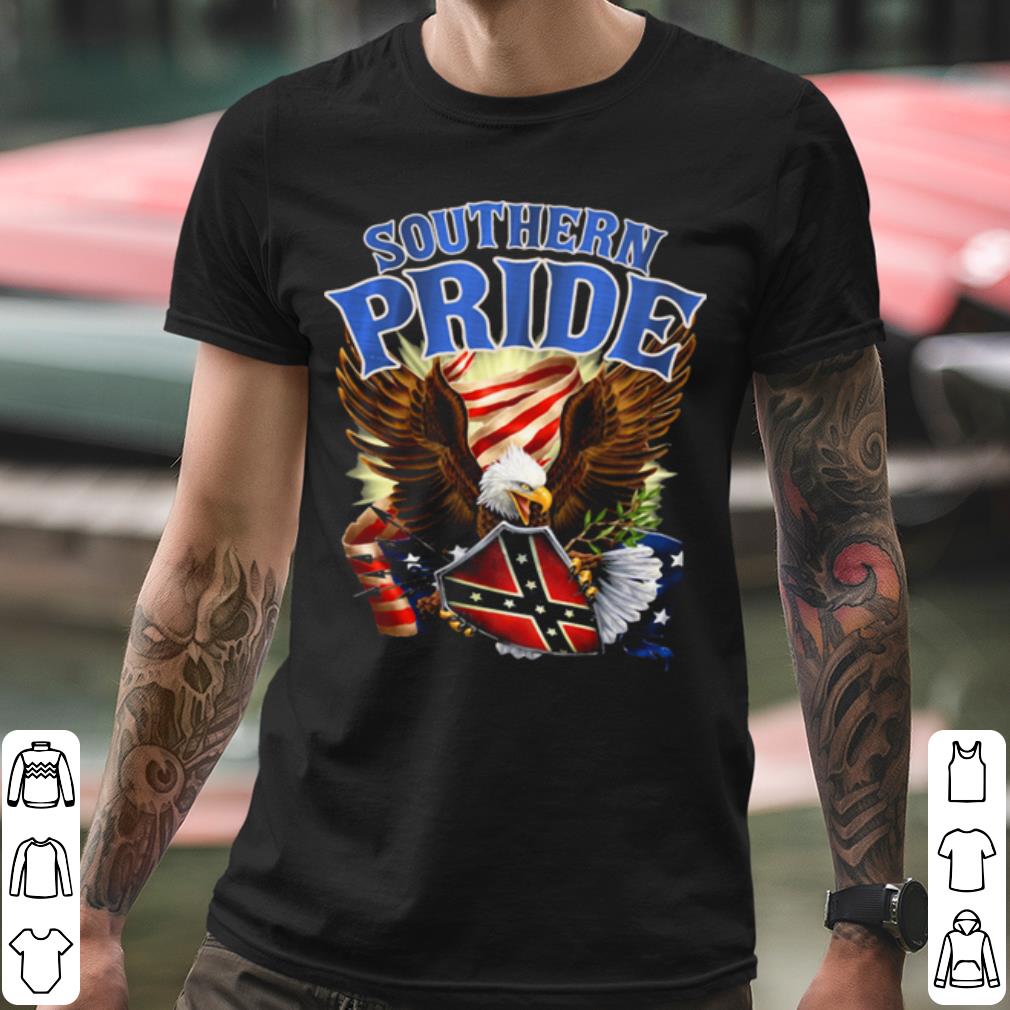 Premium Southern Pride Eagle American Shield Flag shirt b7b2baa7 premium southern pride eagle american shield flag shirt 4 - Premium Southern Pride Eagle American Shield Flag shirt