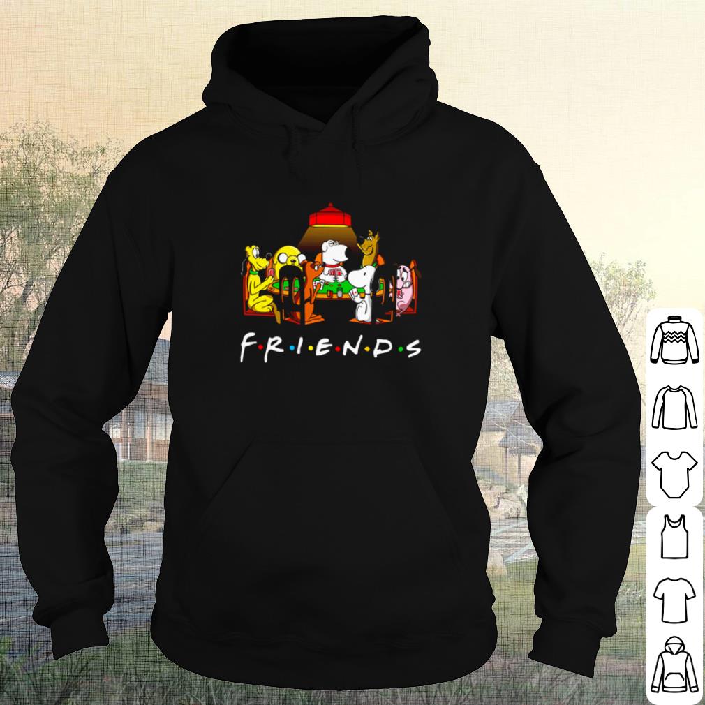 bb96dc4c nice friends cartoon dogs playing poker shirt 4 - Nice Friends Cartoon Dogs Playing Poker shirt