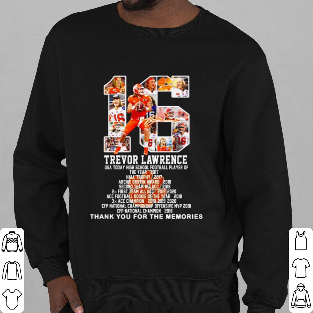 Best 16 Trevor Lawrence Usa Today High School Football Thank The Memories shirt c739b940 best 16 trevor lawrence usa today high school football thank the memories shirt 4 - Best 16 Trevor Lawrence Usa Today High School Football Thank The Memories shirt