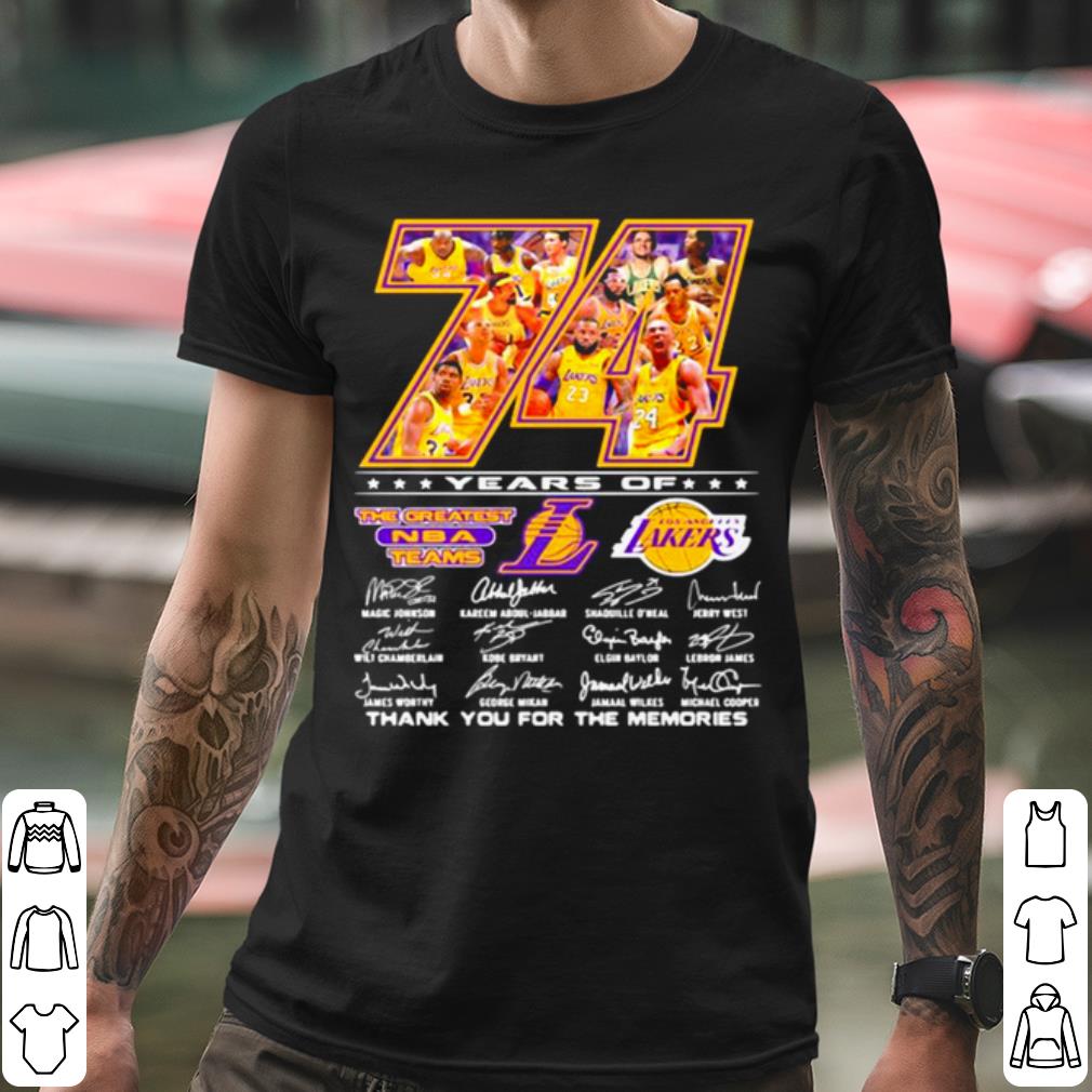 Premium 74 Years Of The Greatest Nba Team Los Angeles Lakers Signature shirt c98c81b9 premium 74 years of the greatest nba team los angeles lakers signature shirt 4 - Premium 74 Years Of The Greatest Nba Team Los Angeles Lakers Signature shirt