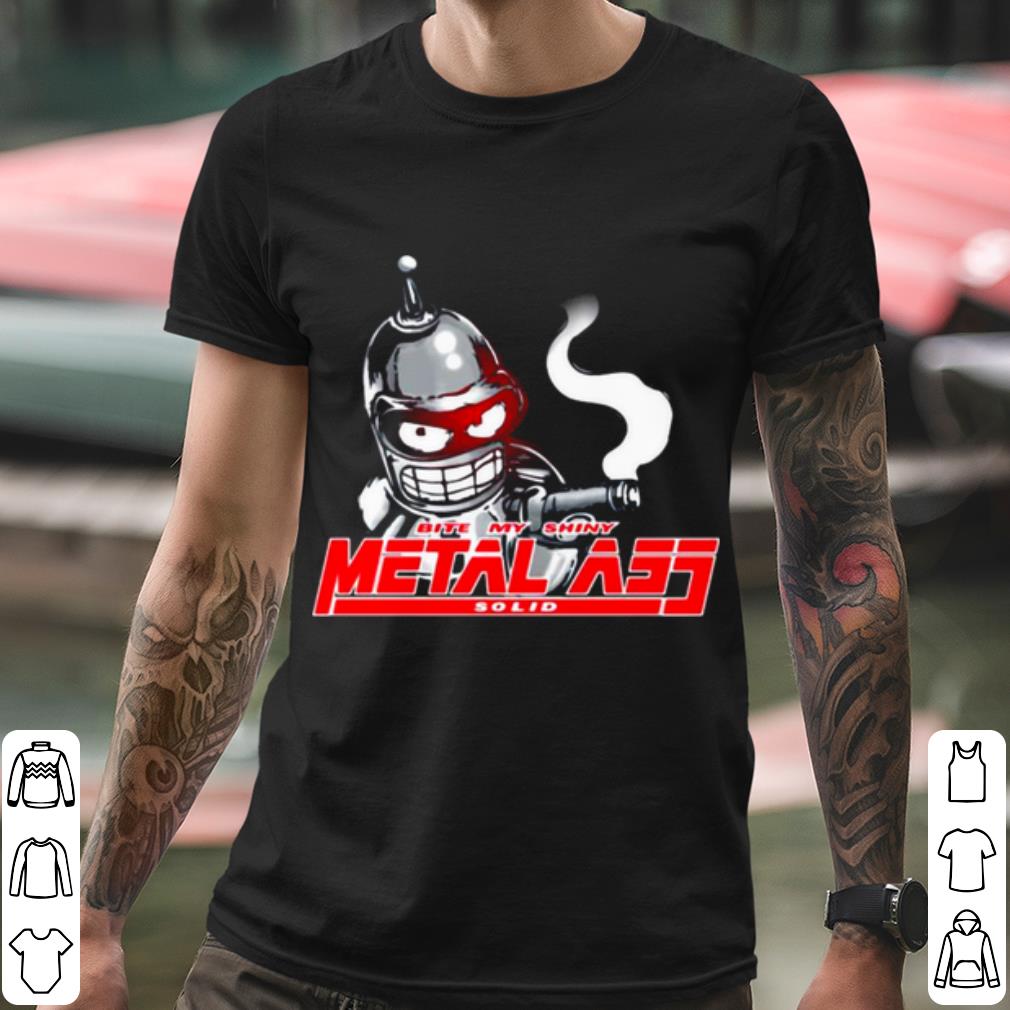 cc9f416a premium metal ass bite my shiny solid shirt 4 - Premium Metal Ass Bite My Shiny Solid shirt