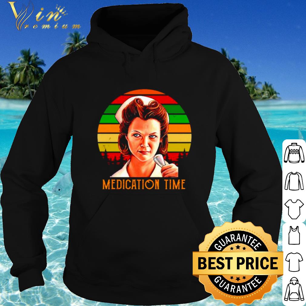 Best Nurse Ratched Medication time vintage shirt ce33259a best nurse ratched medication time vintage shirt 4 - Best Nurse Ratched Medication time vintage shirt
