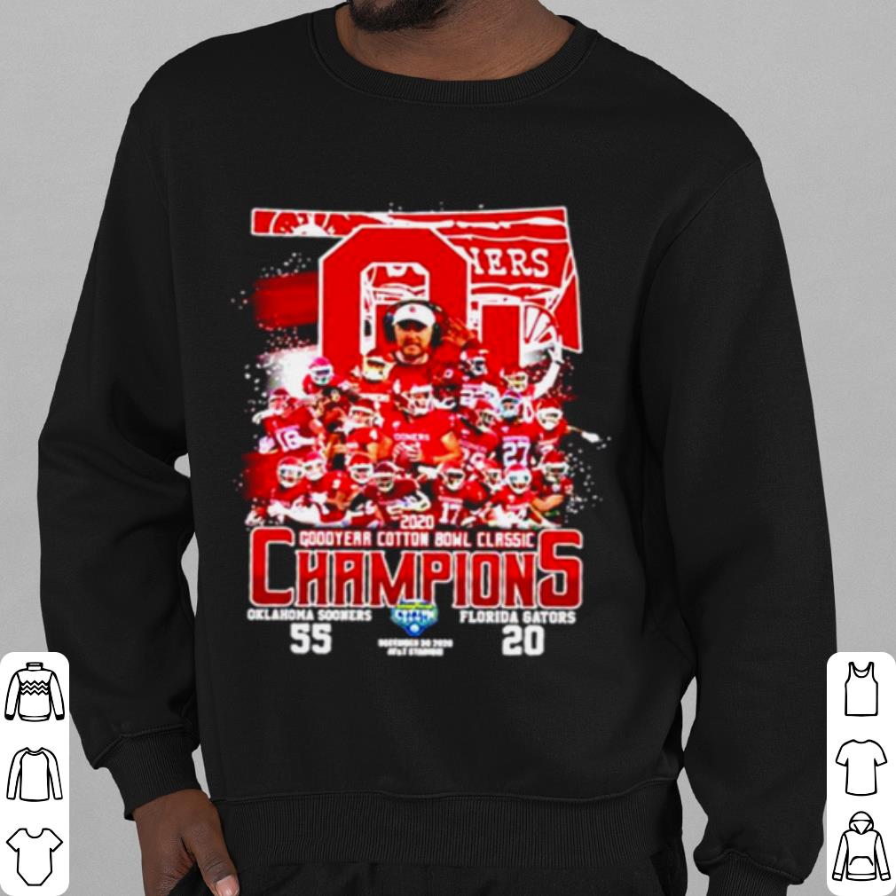 cfb29a31 best 2020 oklahoma sooners goodyear cotton bowl classic champions shirt 4 - Best 2020 Oklahoma Sooners Goodyear Cotton Bowl Classic Champions shirt