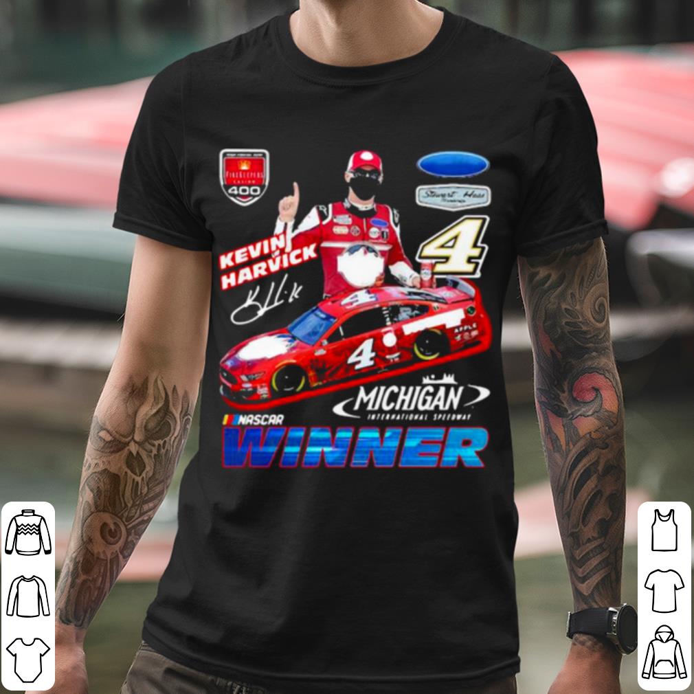 d10cc063 nice kevin harvick winner michigan nascar shirt 4 - Nice Kevin Harvick Winner Michigan Nascar shirt