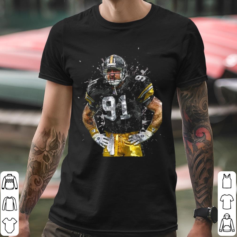 Premium Pittsburgh Steelers Football Player 91 Nfl Playoffs shirt f84f896b premium pittsburgh steelers football player 91 nfl playoffs shirt 4 - Premium Pittsburgh Steelers Football Player 91 Nfl Playoffs shirt