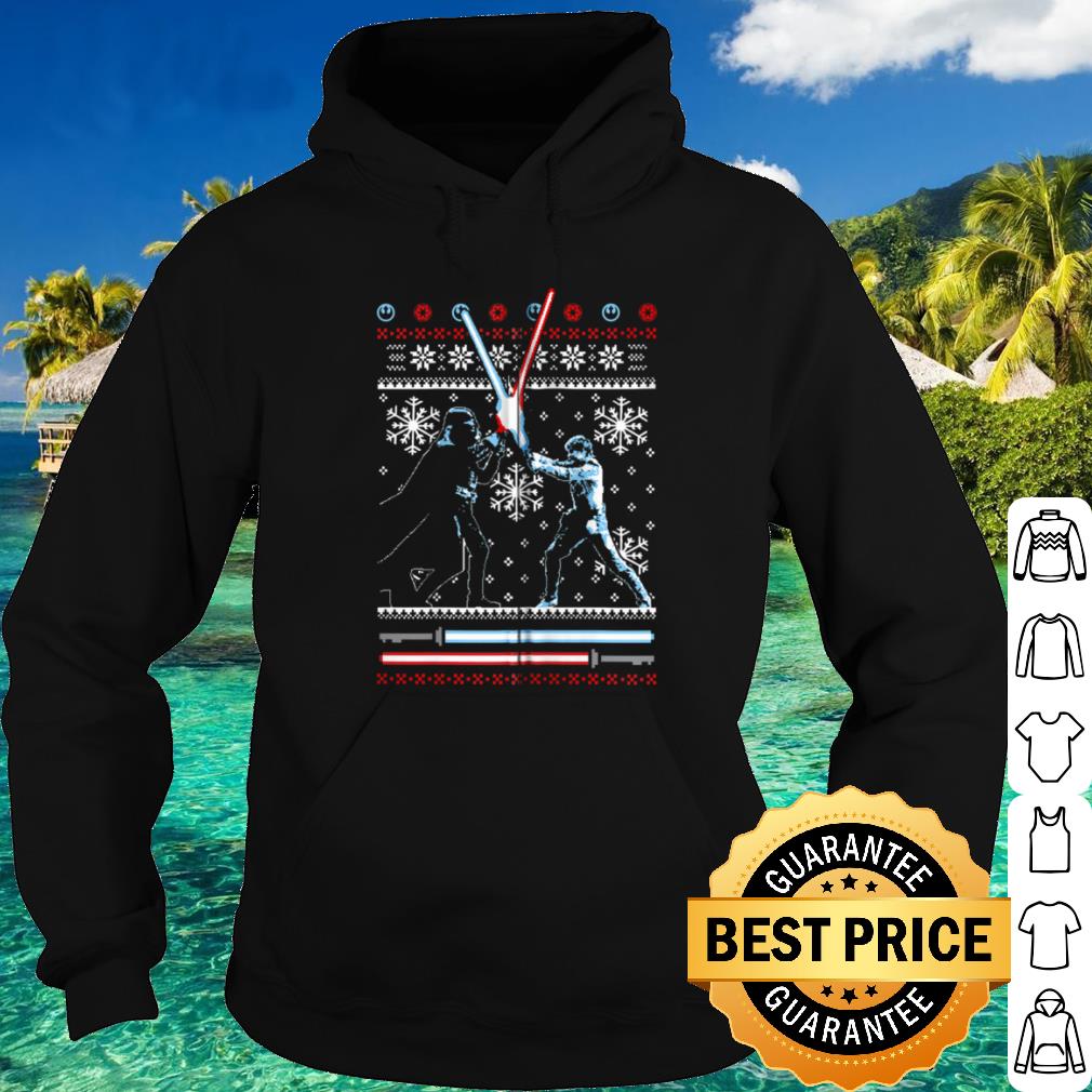 180cbf4b cool star wars darth vader luke skywalker ugly shirt 4 - Cool Star Wars Darth Vader & Luke Skywalker Ugly shirt