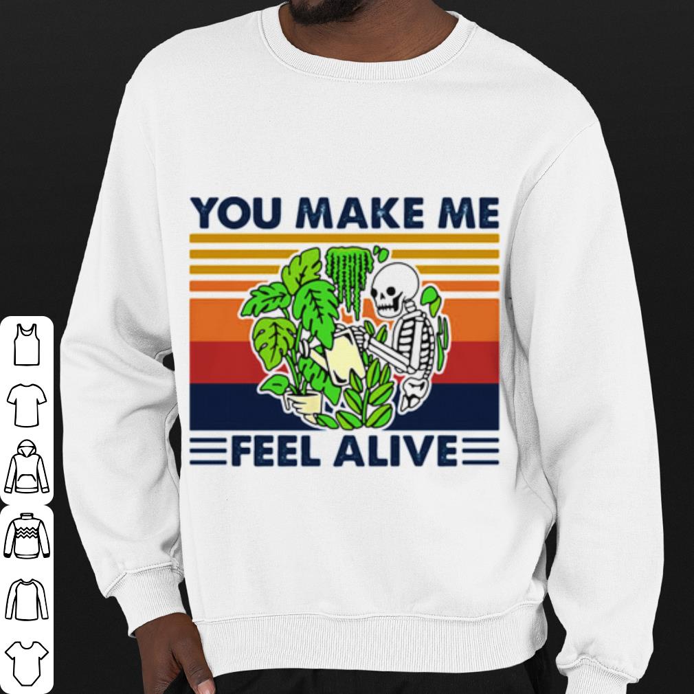 3305e676 nice gardening you make me feel alive skull vintage shirt 4 - Nice Gardening You Make Me Feel Alive Skull Vintage shirt