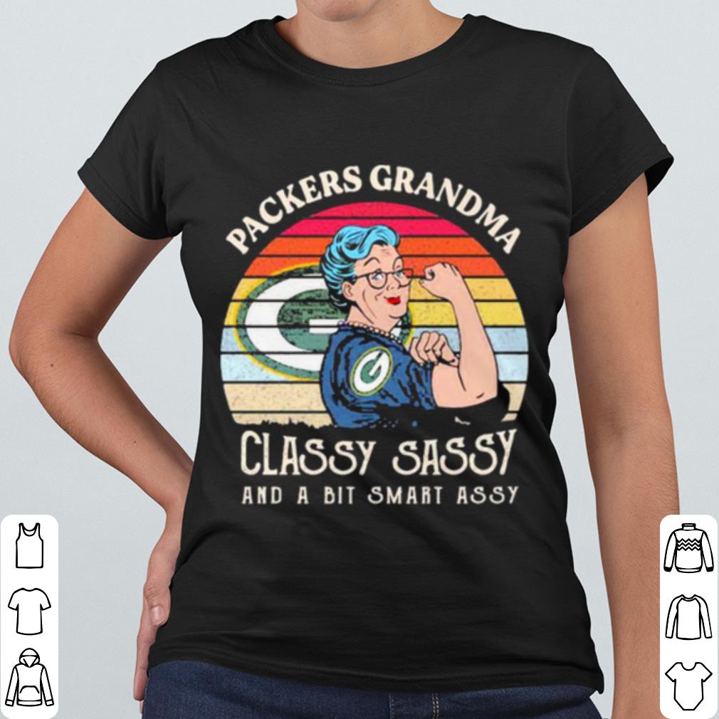 Premium Packers Grandma Classy Sassy And A Bit Smart Assy Vintage shirt 5515a858 premium packers grandma classy sassy and a bit smart assy vintage shirt 4 - Premium Packers Grandma Classy Sassy And A Bit Smart Assy Vintage shirt
