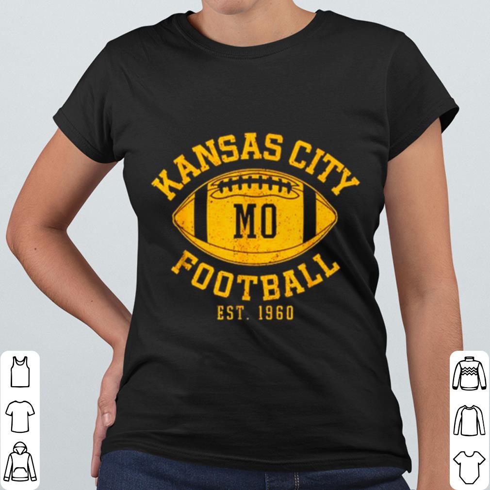 66003e70 premium kansas city football vintage kc missouri chief retro shirt 4 - Premium Kansas City Football Vintage KC Missouri Chief Retro shirt