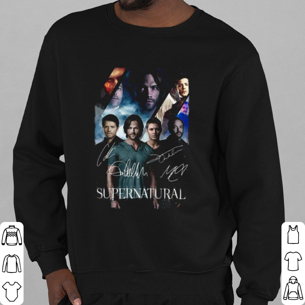 7fd58175 nice the supernatural 2021 character signatures shirt 4 - Nice The Supernatural 2021 Character Signatures shirt