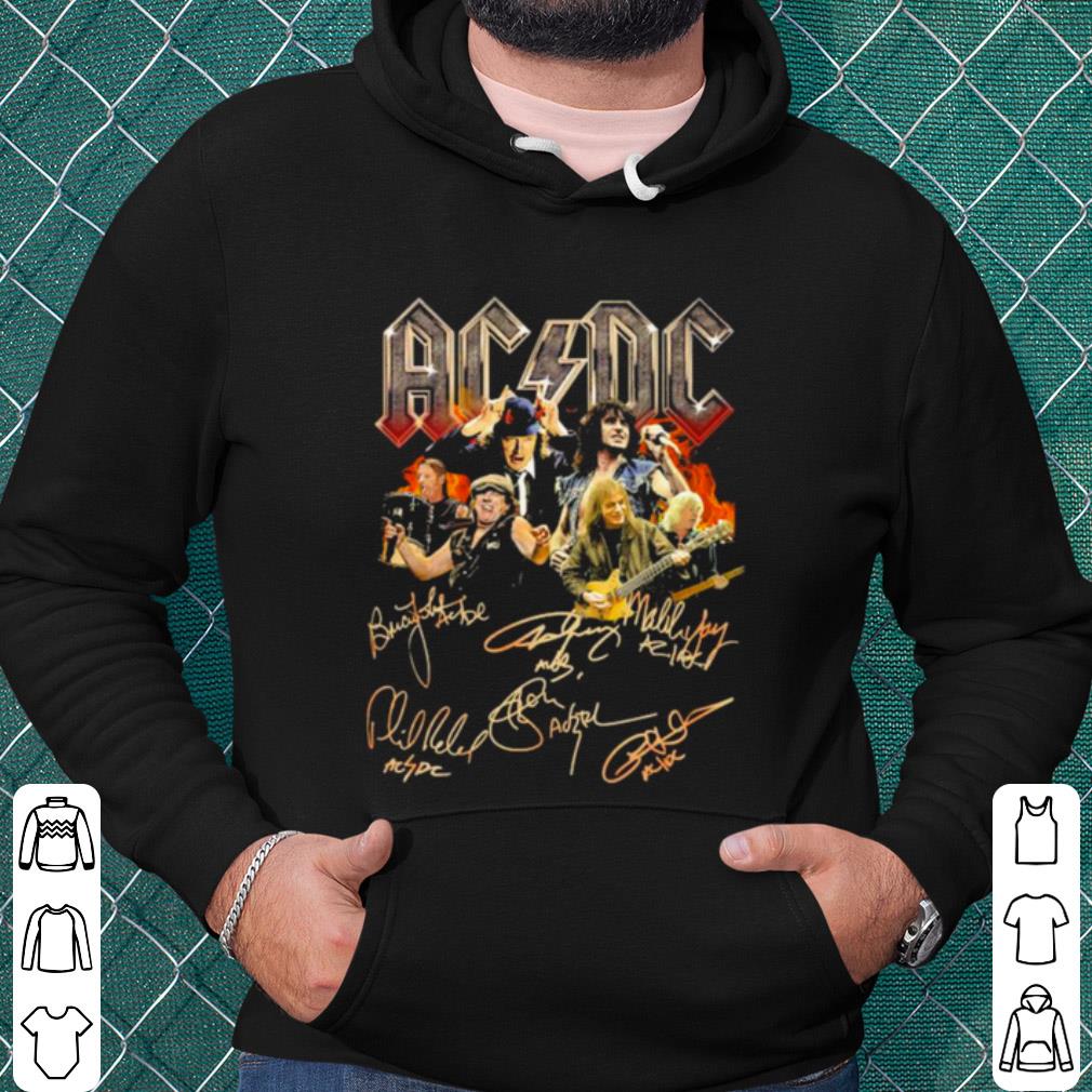 9a132e4f cool acdc band all members signatures shirt 4 - Cool ACDC Band All Members Signatures shirt