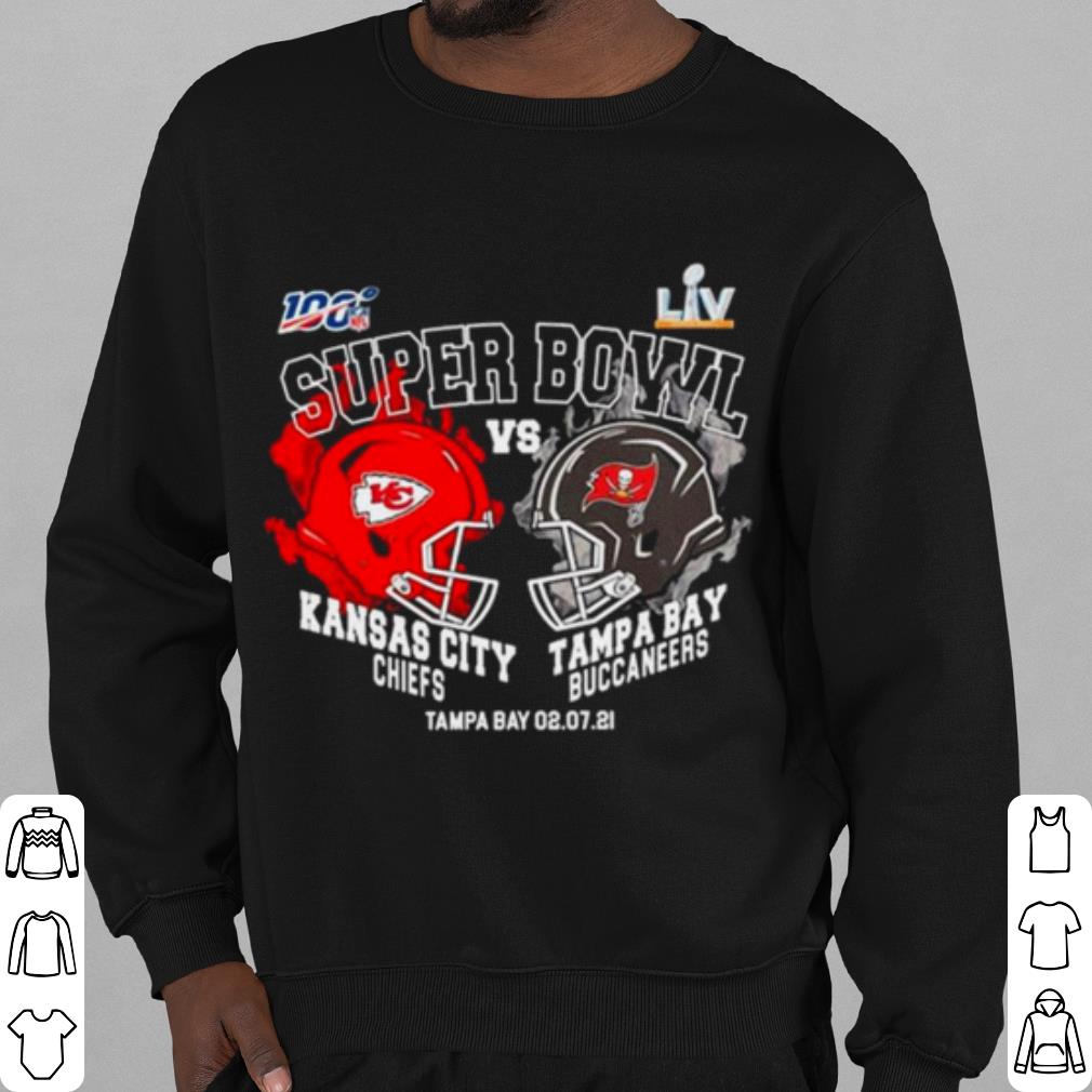 f7daa1d8 nice kansas city chiefs vs tampa bay buccaneers super bowl 2021 champions shirt 4 - Nice Kansas City Chiefs vs Tampa Bay Buccaneers Super Bowl 2021 Champions shirt
