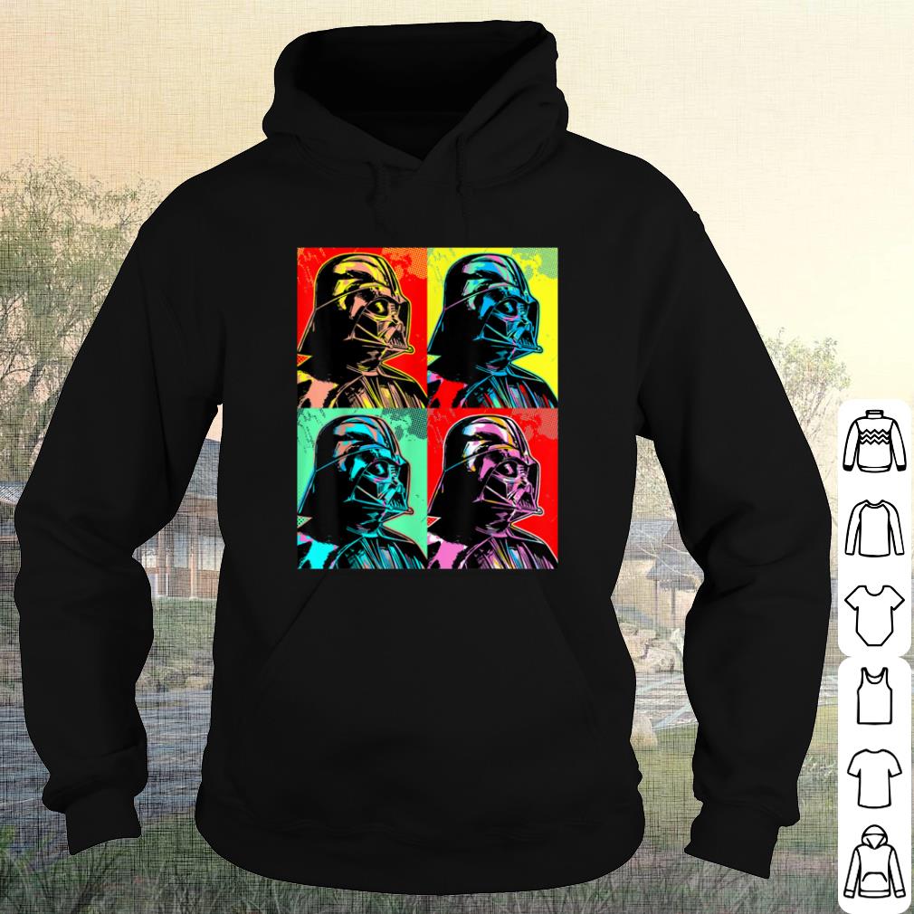 340abca4 funny star wars darth vader colorful portrait panel box shirt 4 - Funny Star Wars Darth Vader Colorful Portrait Panel Box shirt