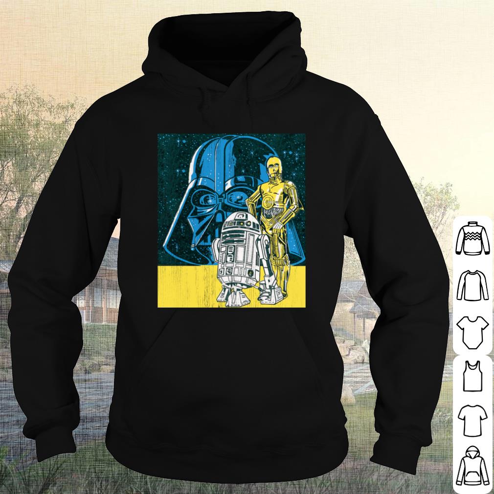 6c2dfac2 premium star wars darth vader c 3po r2 d2 pop art vintage shirt 4 - Premium Star Wars Darth Vader C-3PO R2-D2 Pop Art Vintage shirt