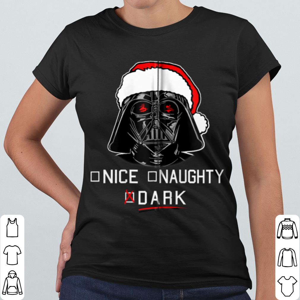 Pretty Star Wars Darth Vader Naughty Nice Dark Holiday shirt 81d1b591 pretty star wars darth vader naughty nice dark holiday shirt 4 - Pretty Star Wars Darth Vader Naughty Nice Dark Holiday shirt
