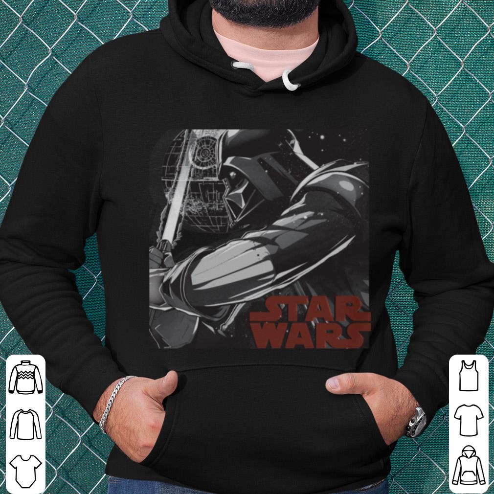 Premium Star Wars Darth Vader Death Star Hooded shirt e8838ece premium star wars darth vader death star hooded shirt 4 - Premium Star Wars Darth Vader Death Star Hooded shirt