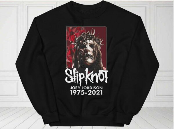 Joey Jordison 1975 2021 T-shirt Knot Slip Rip Joey Jordison Legend For Fan Shirt