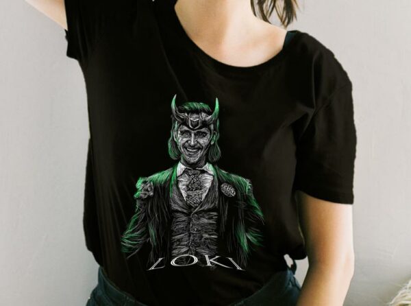 Loki Laufeyson Shirt, Loki Shirt, Tom Hiddleston Shirt, Loki Laufeyson Mac Printed Graphic For Fan Shirt
