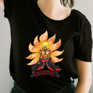 Naruto Transforms Into A Nine Tailed Fox Shirt, Kurama Nine Tail Fox For Fan Shirt 1
