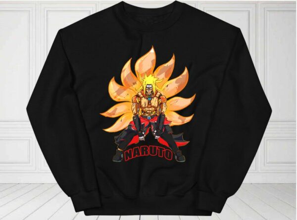 Naruto Transforms Into A Nine Tailed Fox Shirt, Kurama Nine Tail Fox For Fan Shirt