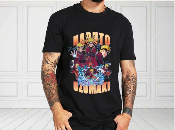 Naruto Uzumaki Shirt, Naruto Anime T-Shirt, For Fan Shirt