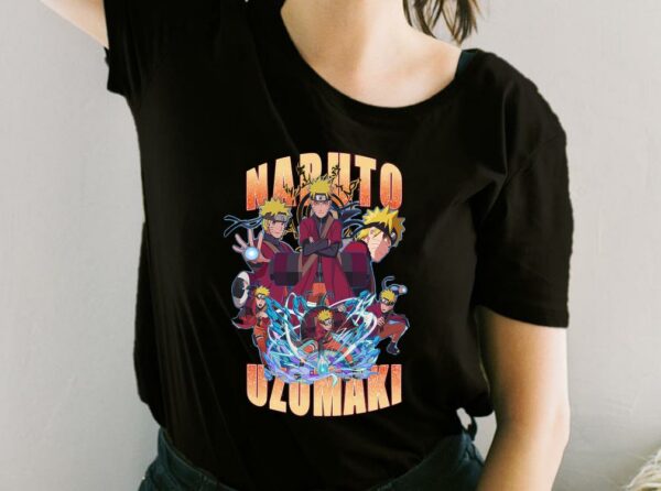 Naruto Uzumaki Shirt, Naruto Anime T-Shirt, For Fan Shirt