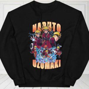 Naruto Uzumaki Shirt, Naruto Anime T-Shirt, For Fan Shirt 2