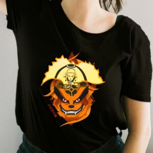 Naruto and Kurama Nine Tail Fox Inspired For Fan Shirt 1