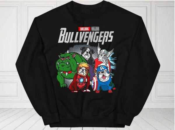 Pitbull Avengers Shirt, Marvel Avengers Bulldog Bull Avengers T-Shirt, Bull Dog Shirt, Avengers Hero For Fan Shirt