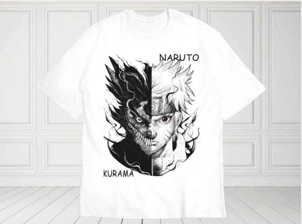 Uzumaki Naruto And Kurama Shirt, Naruto Shirt, Kurama Shirt, For Fan Shirt