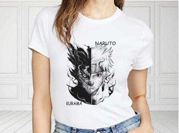 Uzumaki Naruto And Kurama Shirt, Naruto Shirt, Kurama Shirt, For Fan Shirt