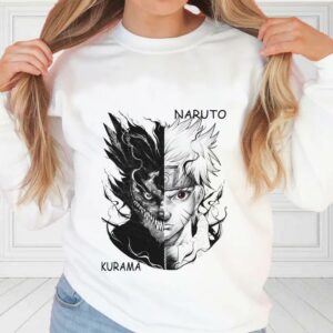 Uzumaki Naruto And Kurama Shirt, Naruto Shirt, Kurama Shirt, For Fan Shirt 2