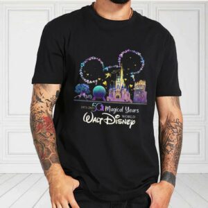 50th Anniversary Walt Disney World 1971-2021 Shirt, Mickey Mouse Ears For Fan Shirt