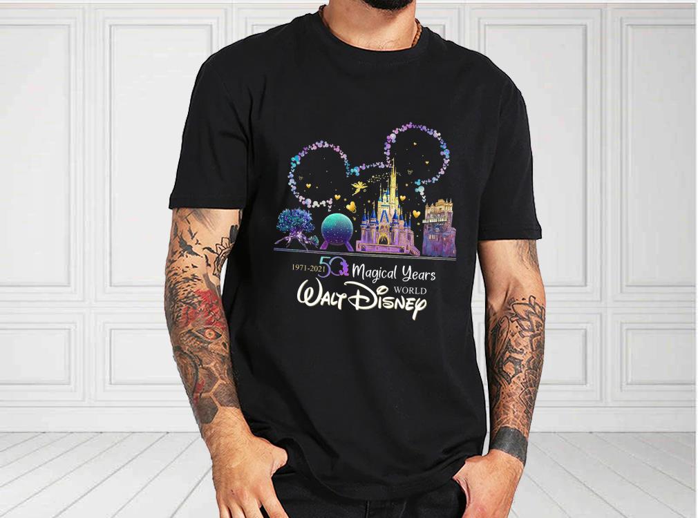 50th Anniversary Walt Disney World 1971-2021 Shirt, Mickey Mouse Ears For Fan Shirt 50th Anniversary Walt Disney World 1971 2021 Shirt Mickey Mouse Ears For Fan Shirt 1 - 50th Anniversary Walt Disney World 1971-2021 Shirt, Mickey Mouse Ears For Fan Shirt