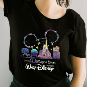 50th Anniversary Walt Disney World 1971-2021 Shirt, Mickey Mouse Ears For Fan Shirt