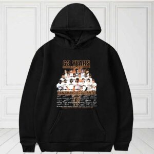 63 Years 1958-2021 San Francisco Giants Thank You For The Memories Shirt, San Francisco Giants For Fan Shirt 3