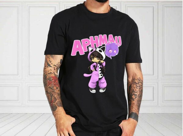 Aphmau Shirt, Aphmau Kawaii Anime Shirt, Youtuber Top Gamers Boys Girls Novelty Gaming Game For Fan Shirt