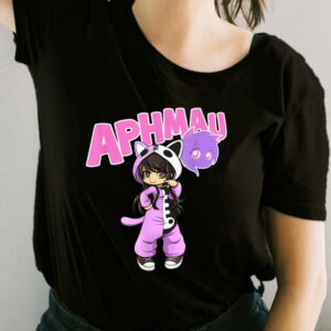 Aphmau Shirt, Aphmau Kawaii Anime Shirt, Youtuber Top Gamers Boys Girls Novelty Gaming Game For Fan Shirt 1