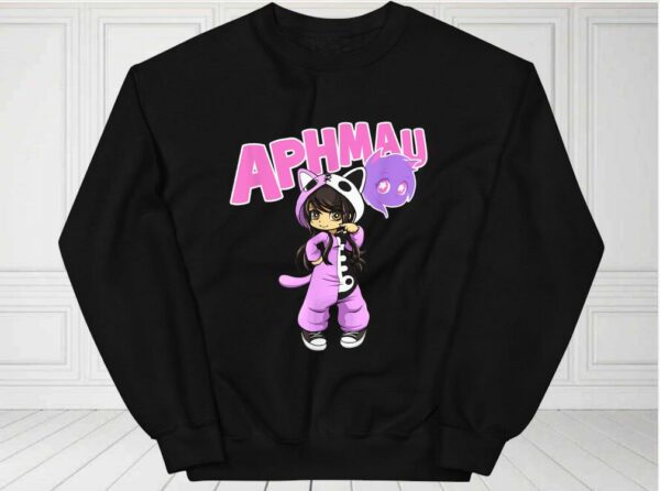 Aphmau Shirt, Aphmau Kawaii Anime Shirt, Youtuber Top Gamers Boys Girls Novelty Gaming Game For Fan Shirt