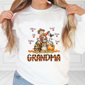 Athan Emma Jack Sophia James David Grandma Shirt, Grandma Shirt, Halloween For Fan Shirt 2