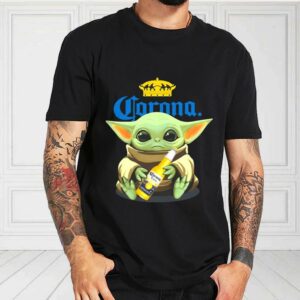 Baby Yoda Hug Corona Beer Shirt, Baby Yoda Corona Extra Shirt, Star Wars Baby Yoda For Fan Shirt