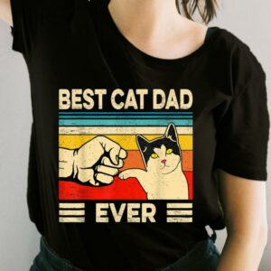 Best Cat Dad Ever Shirt, Cat Day For Fan Shirt