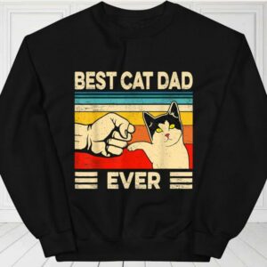 Best Cat Dad Ever Shirt, Cat Day For Fan Shirt 2