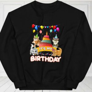 Cat Day Shirt, Cat It's My Birthday Shirt, It's My Birthday Cat For Fan Shirt 2