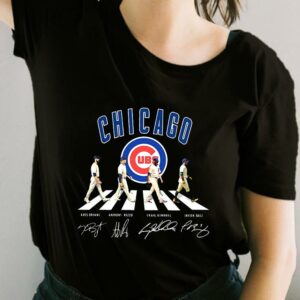 Chicago Cubs Shirt, Chicago Cubs Abbey Road Signatures Shirt, Kris Bryant, Anthony Rizzo For Fan Shirt