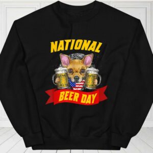 Chihuahua National Beer Day American Flag Shirt, Chihuahua For Fan Shirt 2