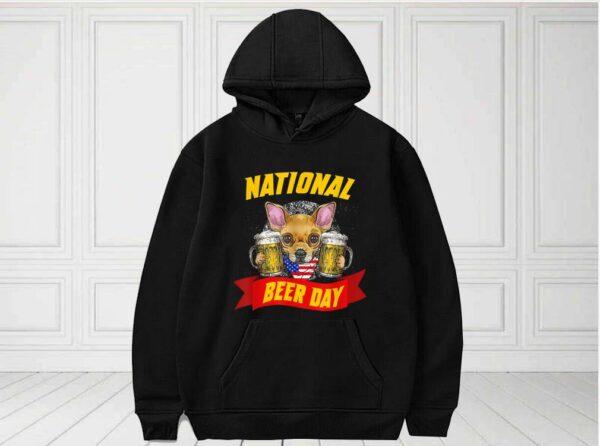 Chihuahua National Beer Day American Flag Shirt, Chihuahua For Fan Shirt