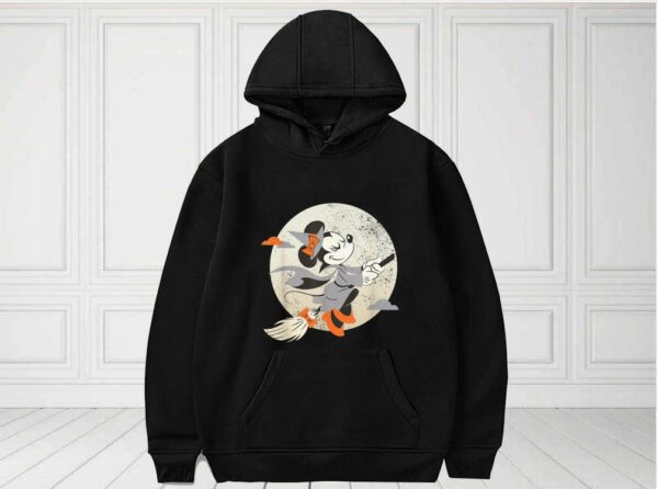 Disney Minnie Mouse Flying Witch Costume Halloween Shirt, Disney Minnie Mouse Halloween For Fan Shirt
