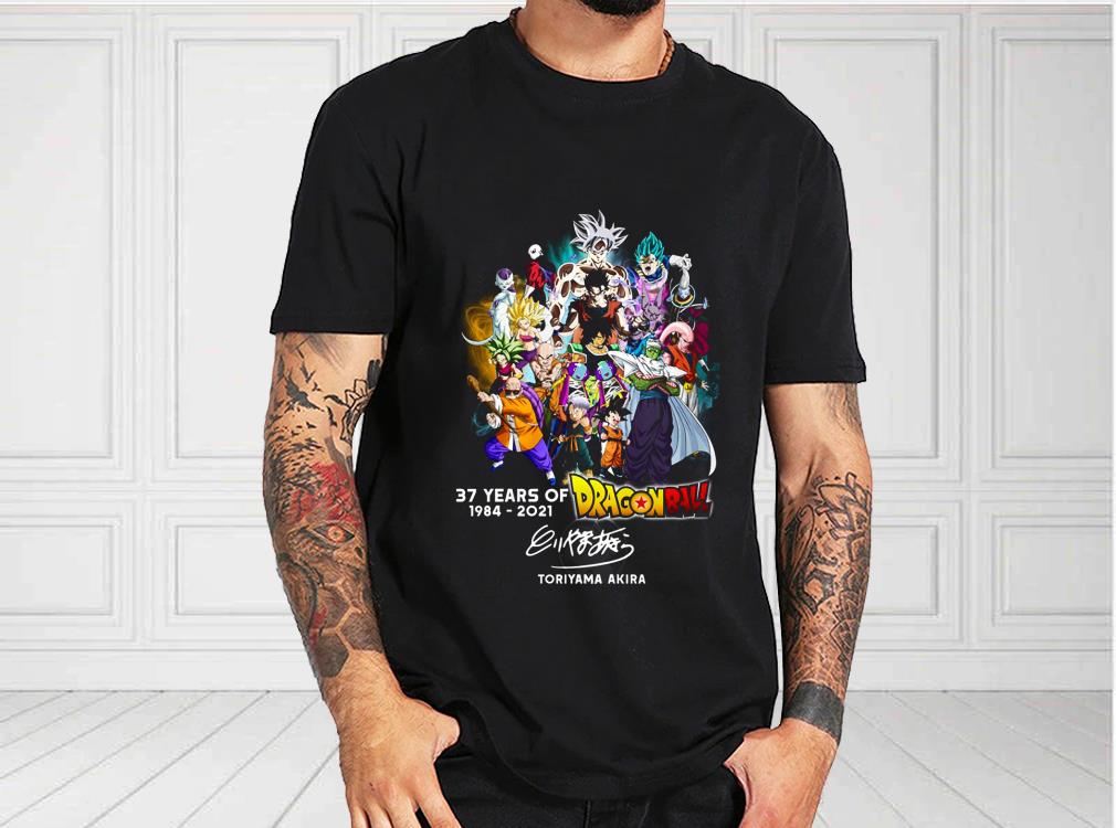 Dragon Ball Shirt, 37 Years 1984 2021 Dragon Ball Shirt, Toriyama Akira Thank You For The Memories For Fan Shirt Dragon Ball Shirt 37 Years 1984 2021 Dragon Ball Shirt Toriyama Akira Thank You For The Memories For Fan Shirt 1 - Dragon Ball Shirt, 37 Years 1984 2021 Dragon Ball Shirt, Toriyama Akira Thank You For The Memories For Fan Shirt